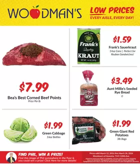 Woodman's catalogue in Bloomingdale IL | Wide range of offers | 2026-03-12T00:00:00.000Z - 2026-03-18T00:00:00.000Z