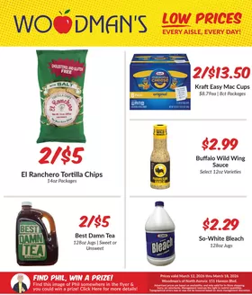 Woodman's catalogue in Bloomingdale IL | Great offer for all customers | 2026-03-12T00:00:00.000Z - 2026-03-18T00:00:00.000Z