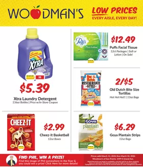 Woodman's catalogue in Bloomingdale IL | Attractive special offers for everyone | 2026-03-12T00:00:00.000Z - 2026-03-18T00:00:00.000Z