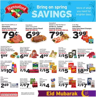 Hannaford catalogue in Howard Beach NY | Current deals and offers | 2026-03-15T00:00:00.000Z - 2026-03-21T00:00:00.000Z