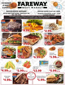 Fareway catalogue in Bamberg SC | Top offers for all bargain hunters | 2026-03-16T00:00:00.000Z - 2026-03-21T00:00:00.000Z