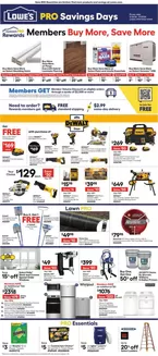 Lowe's catalogue in Nashua NH | Current deals and offers | 2026-03-16T00:00:00.000Z - 2026-03-27T00:00:00.000Z