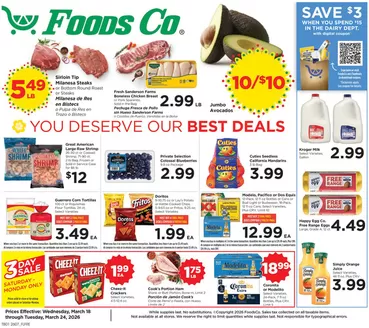 Foods Co catalogue in Marina CA | Weekly Ad | 2026-03-18T00:00:00.000Z - 2026-03-24T00:00:00.000Z