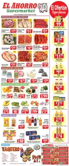 El Ahorro catalogue in San Antonio TX | Great offer for bargain hunters | 2026-03-18T00:00:00.000Z - 2026-03-24T00:00:00.000Z