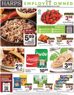 Harp's Market catalogue in Bull Shoals AR | Exclusive deals for our customers | 2026-03-18T00:00:00.000Z - 2026-03-24T00:00:00.000Z