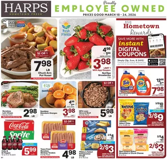 Harp's Market catalogue in Fayetteville AR | Wide range of offers | 2026-03-18T00:00:00.000Z - 2026-03-24T00:00:00.000Z