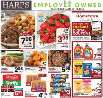 Harp's Market catalogue in De Soto KS | Wide range of offers | 2026-03-18T00:00:00.000Z - 2026-03-24T00:00:00.000Z