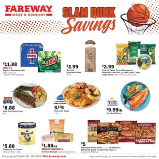 Fareway catalogue in Council Bluffs IA | Discounts and promotions | 2026-03-23T00:00:00.000Z - 2026-03-28T00:00:00.000Z