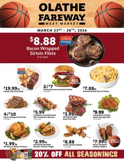 Fareway catalogue in Olathe KS | Top deals for all customers | 2026-03-23T00:00:00.000Z - 2026-03-28T00:00:00.000Z