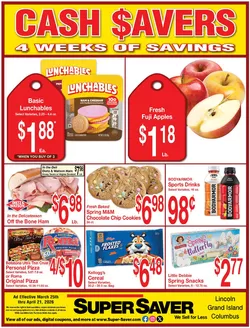 Super Saver catalogue in Lincoln NE | New offers to discover | 2026-03-25T00:00:00.000Z - 2026-04-21T00:00:00.000Z