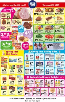 Save a Lot catalogue in Forestville MD | Wide range of offers | 2026-03-26T00:00:00.000Z - 2026-04-01T00:00:00.000Z