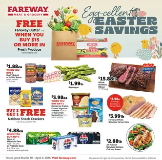 Fareway catalogue | Exclusive deals and bargains | 2026-03-30T00:00:00.000Z - 2026-04-04T00:00:00.000Z