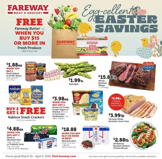 Fareway catalogue in Des Moines IA | Save now with our deals | 2026-03-30T00:00:00.000Z - 2026-04-04T00:00:00.000Z