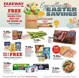 Fareway catalogue | Exclusive bargains | 2026-03-30T00:00:00.000Z - 2026-04-04T00:00:00.000Z