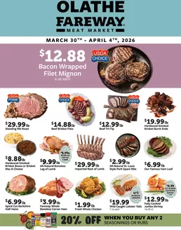 Fareway catalogue in Overland Park KS | Great offer for bargain hunters | 2026-03-30T00:00:00.000Z - 2026-04-04T00:00:00.000Z