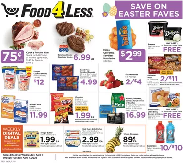 Food 4 Less catalogue in Gary IN | Offers for bargain hunters | 2026-04-01T00:00:00.000Z - 2026-04-07T00:00:00.000Z