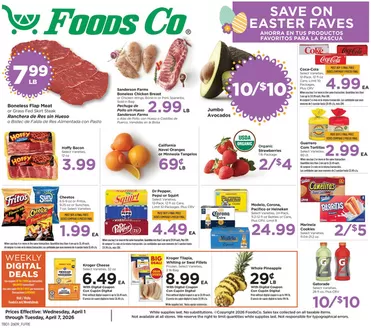 Foods Co catalogue in Sunnyvale CA | Weekly Ad | 2026-04-01T00:00:00.000Z - 2026-04-07T00:00:00.000Z