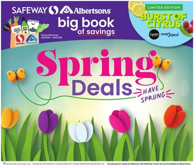 Albertsons catalogue in Klamath Falls OR | Albertsons - Denver - BBS | 2026-03-31T00:00:00.000Z - 2026-04-27T00:00:00.000Z