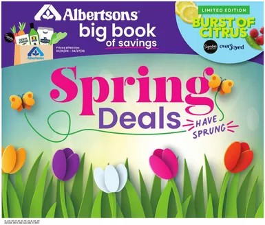 Albertsons catalogue in Jerome ID | Exclusive bargains | 2026-03-31T00:00:00.000Z - 2026-04-27T00:00:00.000Z