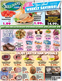 Sullivan's Foods  catalogue | Sullivan's Foods weekly ad | 2026-04-01T00:00:00.000Z - 2026-04-07T00:00:00.000Z