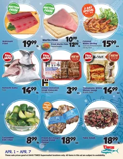 Times Supermarkets catalogue | Seafood Specials | 2026-04-01T00:00:00.000Z - 2026-04-07T00:00:00.000Z