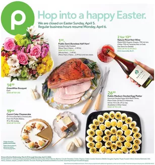 Publix catalogue in Winder GA | Special offers for you | 2026-03-25T00:00:00.000Z - 2026-04-04T00:00:00.000Z