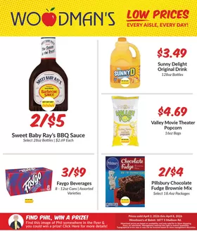 Woodman's catalogue | Offers for bargain hunters | 2026-04-02T00:00:00.000Z - 2026-04-08T00:00:00.000Z