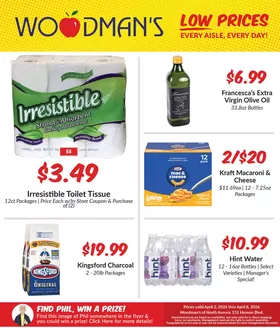 Woodman's catalogue | Top offers for all bargain hunters | 2026-04-02T00:00:00.000Z - 2026-04-08T00:00:00.000Z