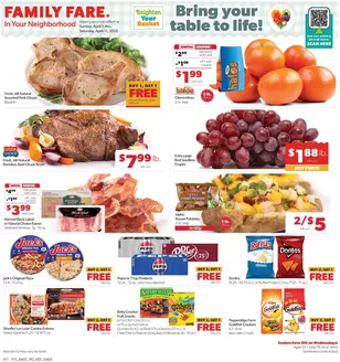 Family Fare catalogue in Roscommon MI | Attractive special offers for everyone | 2026-04-03T00:00:00.000Z - 2026-04-04T00:00:00.000Z