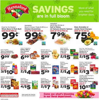 Hannaford catalogue | Current bargains and offers | 2026-04-05T00:00:00.000Z - 2026-04-11T00:00:00.000Z