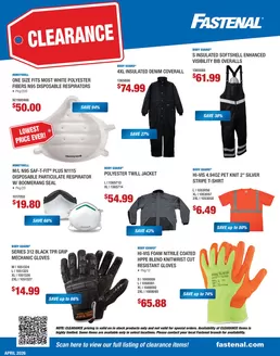 Fastenal catalogue in Arlington Heights IL | Fastenal April Clearance Flyer | 2026-04-01T00:00:00.000Z - 2026-04-30T00:00:00.000Z