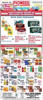 Pioneer Supermarkets catalogue | Great discounts on selected products | 2026-04-05T00:00:00.000Z - 2026-04-11T00:00:00.000Z