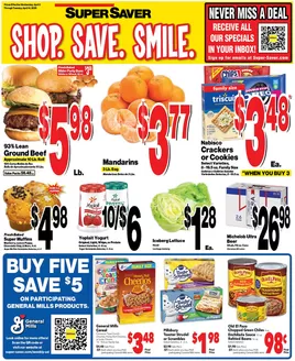 Super Saver catalogue | Top deals for all customers | 2026-04-08T00:00:00.000Z - 2026-04-14T00:00:00.000Z