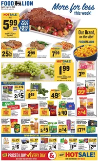 Food Lion catalogue in Fuquay Varina NC | Great discounts on selected products | 2026-04-08T00:00:00.000Z - 2026-04-14T00:00:00.000Z