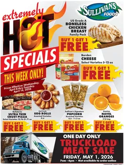 Sullivan's Foods catalogue | Great offer for all customers | 2026-04-08T00:00:00.000Z - 2026-04-14T00:00:00.000Z