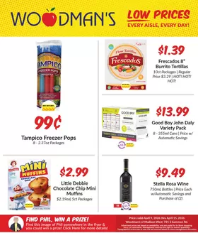 Woodman's catalogue | Woodman's weekly ad | 2026-04-09T00:00:00.000Z - 2026-04-15T00:00:00.000Z