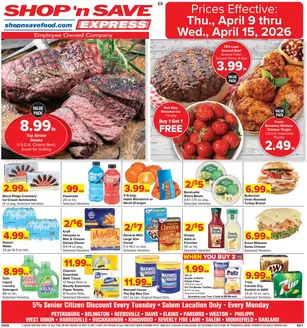 Shop 'n Save catalogue | Current special promotions | 2026-04-09T00:00:00.000Z - 2026-04-15T00:00:00.000Z