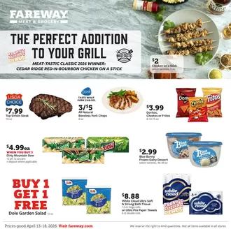 Fareway catalogue | Current special promotions | 2026-04-13T00:00:00.000Z - 2026-04-18T00:00:00.000Z