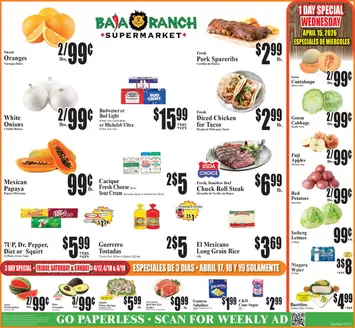 Baja Ranch catalogue | Baja Ranch weekly ad | 2026-04-15T00:00:00.000Z - 2026-04-21T00:00:00.000Z