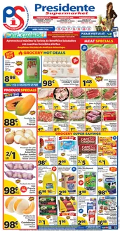 Presidente catalogue | Our best bargains | 2026-04-15T00:00:00.000Z - 2026-04-21T00:00:00.000Z