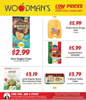 Woodman's catalogue | Current bargains and offers | 2026-04-16T00:00:00.000Z - 2026-04-22T00:00:00.000Z