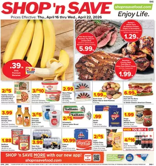 Shop 'n Save catalogue | Shop 'n Save Weekly ad | 2026-04-16T00:00:00.000Z - 2026-04-22T00:00:00.000Z