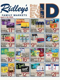Ridley's Family Markets catalogue | Offers for bargain hunters | 2026-04-03T00:00:00.000Z - 2026-04-30T00:00:00.000Z