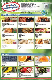 Crosby's Marketplace  catalogue | Catalog Crosby's Marketplace | 2026-04-17T00:00:00.000Z - 2026-04-30T00:00:00.000Z