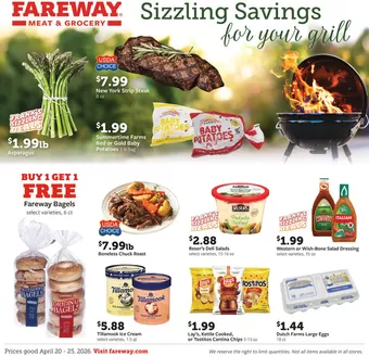 Fareway catalogue | Attractive special offers for everyone | 2026-04-20T00:00:00.000Z - 2026-04-25T00:00:00.000Z