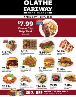 Fareway catalogue in Roeland Park KS | Great offer for all customers | 2026-04-20T00:00:00.000Z - 2026-04-25T00:00:00.000Z