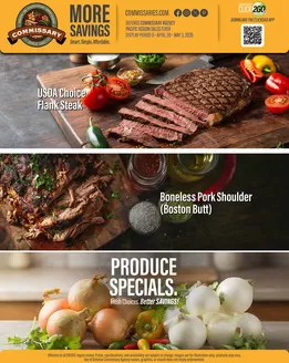 Commissary catalogue | Great offer for all customers | 2026-04-20T00:00:00.000Z - 2026-05-03T00:00:00.000Z