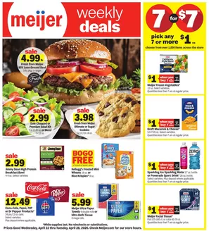 Meijer catalogue | Discounts and promotions | 2026-04-22T00:00:00.000Z - 2026-04-28T00:00:00.000Z