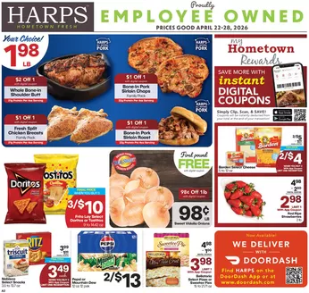 Harp's Market catalogue | Great discounts on selected products | 2026-04-22T00:00:00.000Z - 2026-04-28T00:00:00.000Z