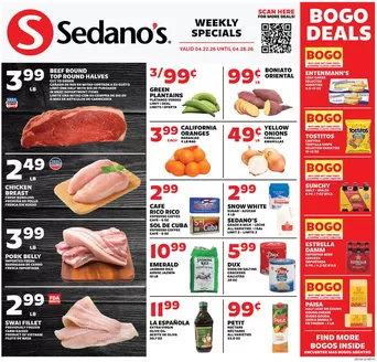 Sedano's catalogue | Sedano's weekly ad | 2026-04-22T00:00:00.000Z - 2026-04-28T00:00:00.000Z